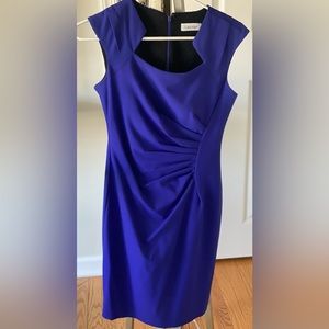 Calvin Klein Purple Dress- Size 4 Petite
